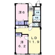サンビレッヂ五香壱番館の間取り画像