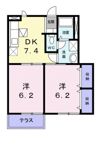 リヴィエールCの間取り画像