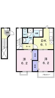 リヴィエールCの間取り画像