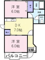 シャン・ド・フルールの間取り画像