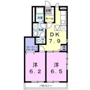 ル－ラルタウンBの間取り画像