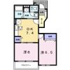 アルカデイアAの間取り画像