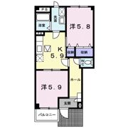ラゴーラホープ Ⅰの間取り画像