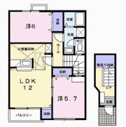 Little Birdの間取り画像
