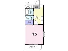 ラフィネ天久保Aの間取り画像
