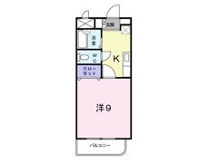 ラフィネ天久保Aの間取り画像