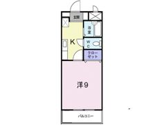 ラフィネ天久保Bの間取り画像