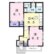 メゾン・アンソレイエⅠの間取り画像