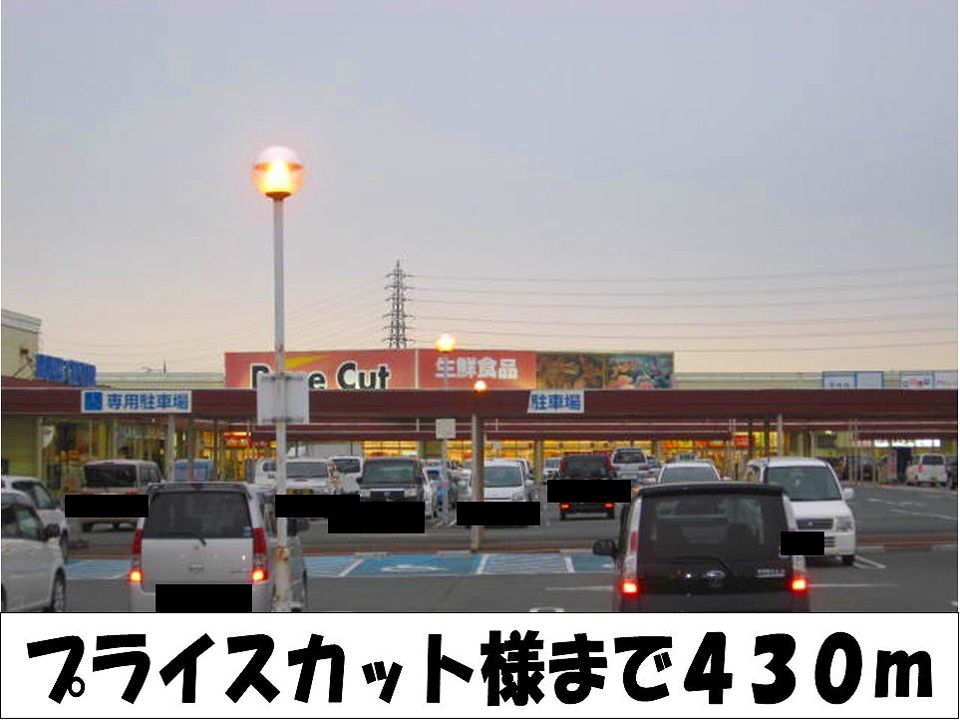 近くのプライスカット 様まで430m(徒歩6分)