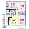 タウニーヒルズの間取り画像