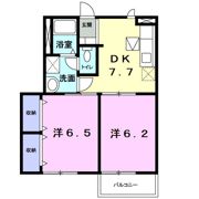 ハイネス南中山の間取り画像