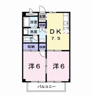 フォンテ－ヌの間取り画像