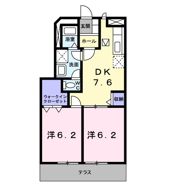 ソレアード本城Aの間取り画像