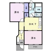 すいせん21 Bの間取り画像