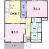 パルテールⅠの間取り画像