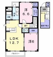 カメリアボアの間取り画像