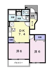 ペーシュ・ド・フルールの間取り画像