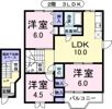 エスポワールMⅢの間取り画像
