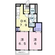 サンフィールドBの間取り画像