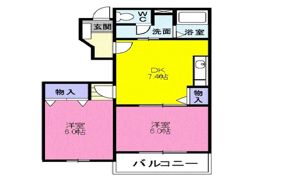 メゾン・ド・エスポアールの間取り画像