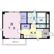 リバティハイムⅡの間取り画像