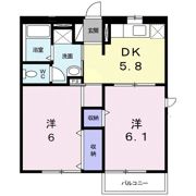 サンパ－ク伍番館の間取り画像