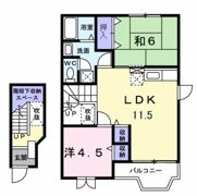 グリーンハイツハシモトの間取り画像