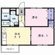 コーポラス TMの間取り画像