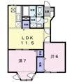 シャルマン桃源の間取り画像