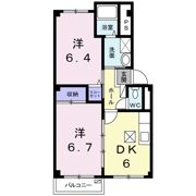 ベルビィトンAの間取り画像