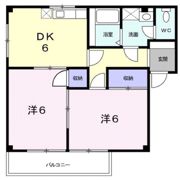 コスモロージュマンの間取り画像