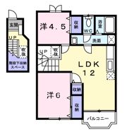リベルテAの間取り画像