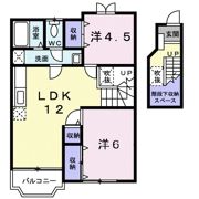 リベルテAの間取り画像