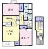 コモド観世の間取り画像
