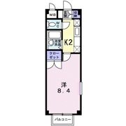 エスポワ－ルAの間取り画像