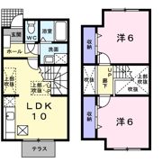 ハイム エスポアールの間取り画像