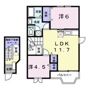 クレベールⅠの間取り画像