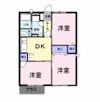カサヴェルデ吉田Ⅱの間取り画像