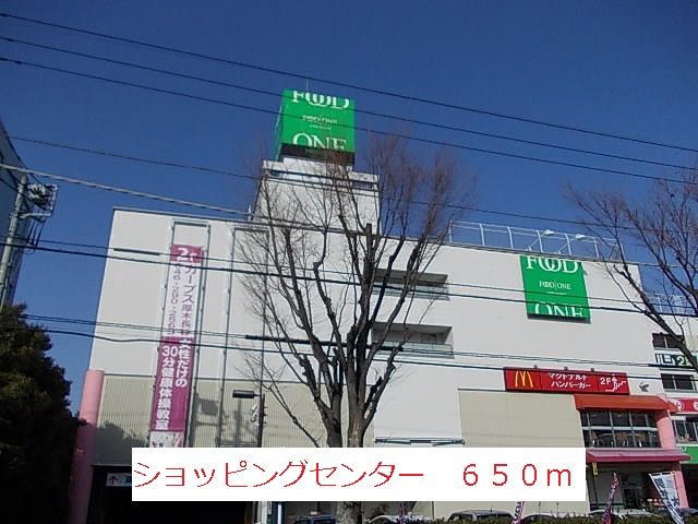 近くのショッピングセンターまで650m(徒歩9分)