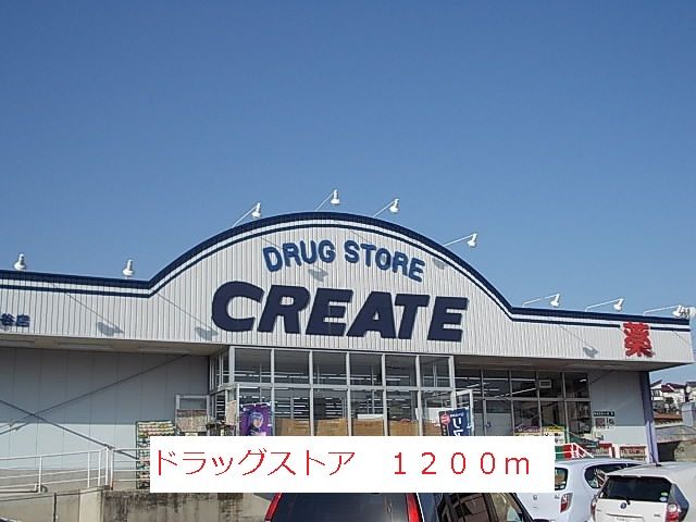 近くのドラッグストアまで1,200m(徒歩15分)