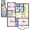 シャン・ド・フルールの間取り画像