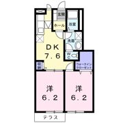 グローブⅡの間取り画像