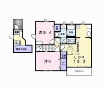 ガーデンハウスTADA Aの間取り画像