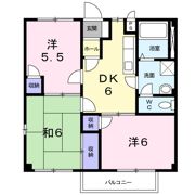 ソレアード Aの間取り画像