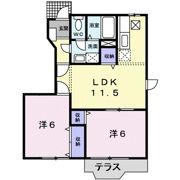 プログレス Bの間取り画像