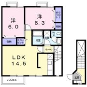 サンシェ－ルBの間取り画像