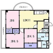 ヴィラ・ブルーメの間取り画像