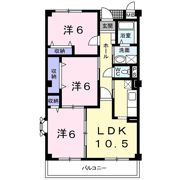 オリージャ フロールの間取り画像