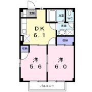 ウォールナットの間取り画像