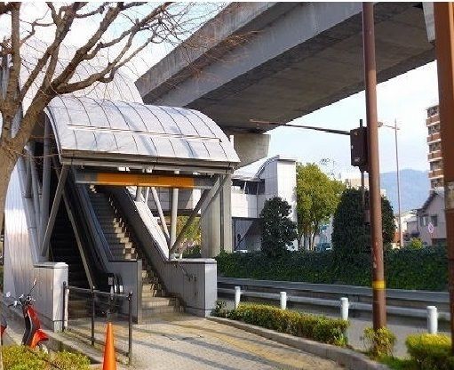 近くのアストラムライン中筋駅まで570m(徒歩8分)